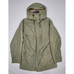 VINTAGE Eddie Bauer Jacket Mens Small Chore Hooded Heavy Utility Convertible